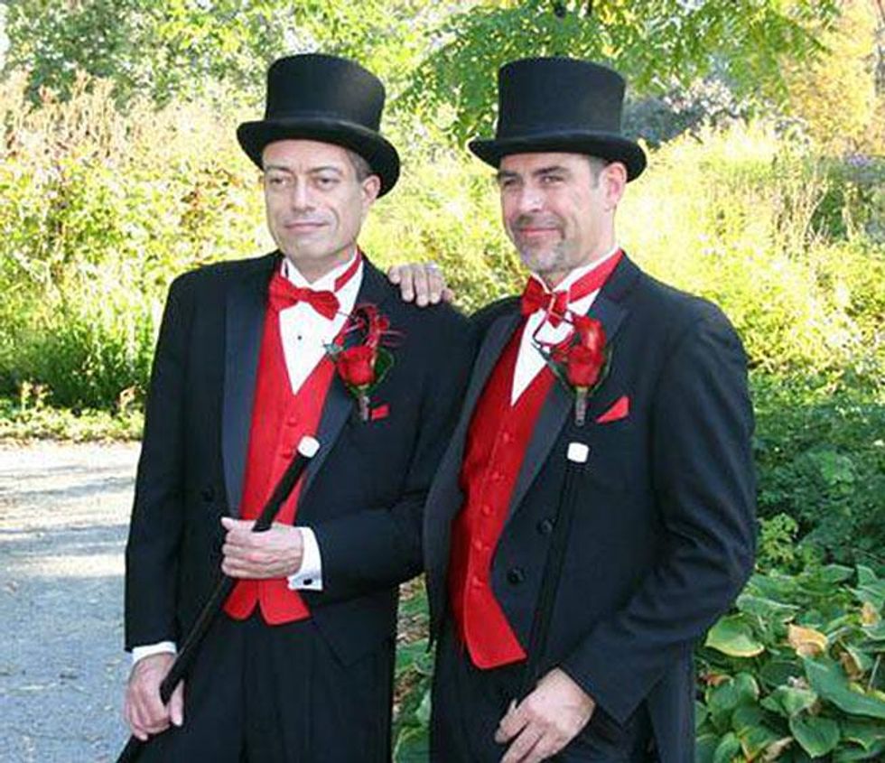 Mark and David, Canada