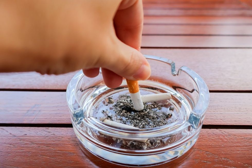 Mark Robinson Biritsh Cigarette