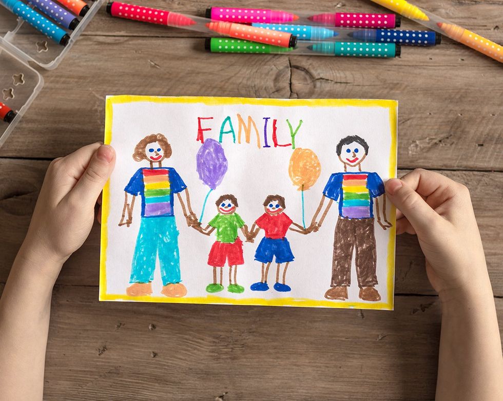 Mark Robinson Crazy Quotes lgbtq family drawing