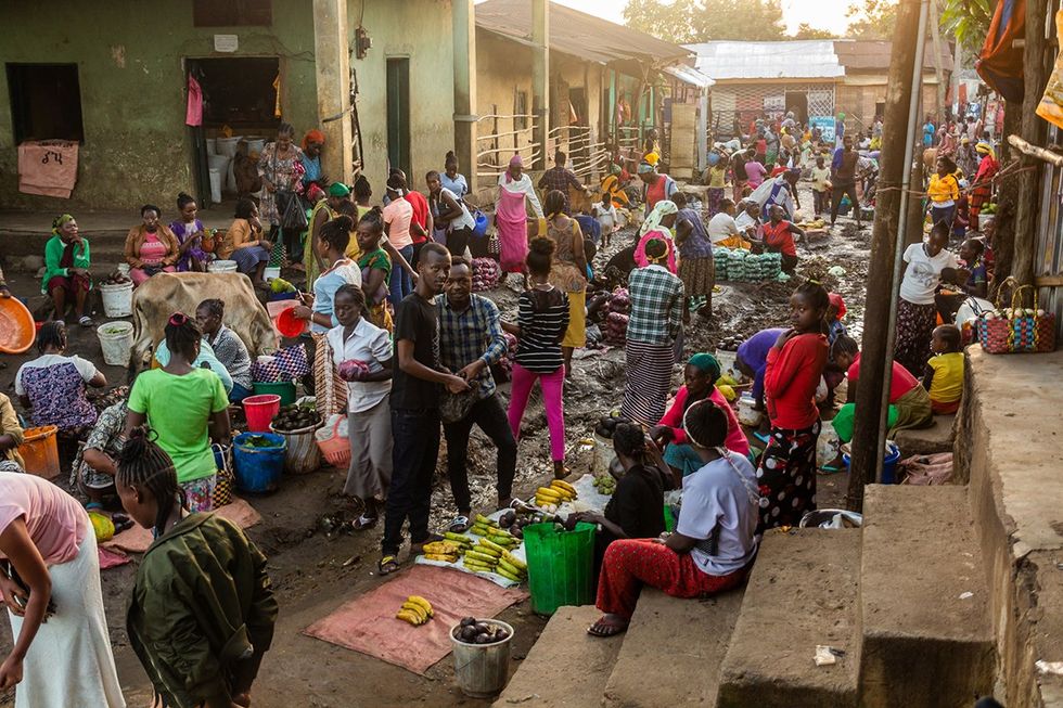 market in Jinka Ethiopia