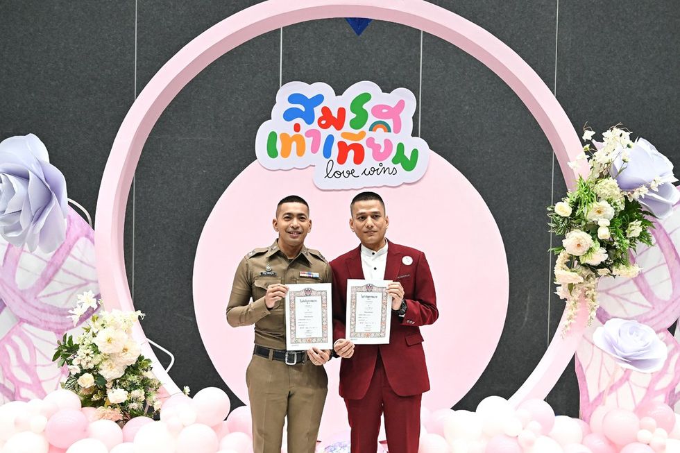 Marriage equality is now legal in Thailand