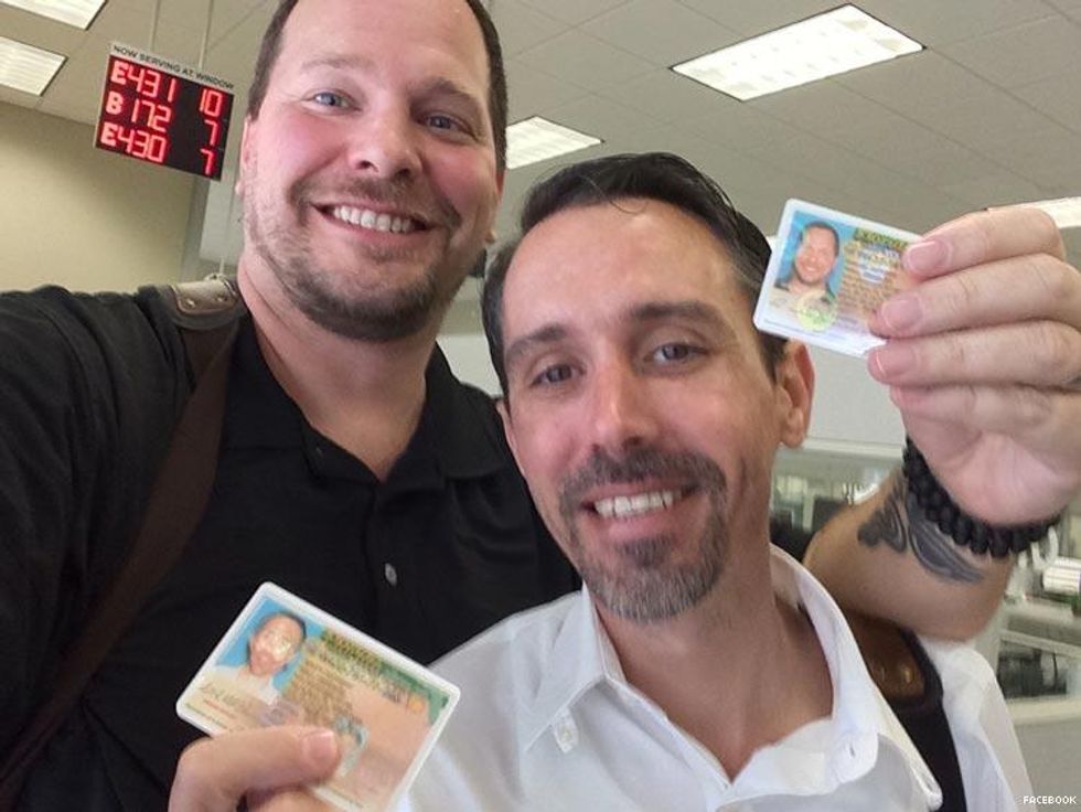 Married Gay Couple Denied New Driver\u2019s Licenses