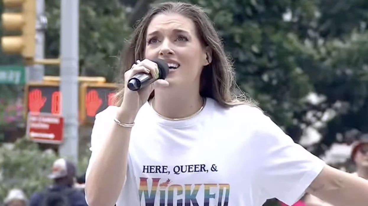 Mary Kate Morrissey at New York City Pride
