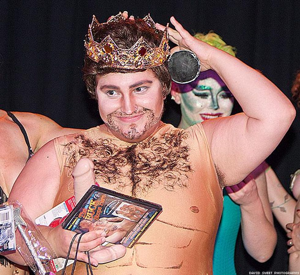 Mason Dixon Jars, crowned winner of S.F. Drag King 2015