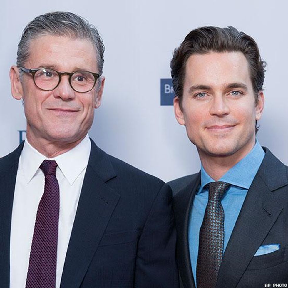 Matt Bomer and Simon Halls