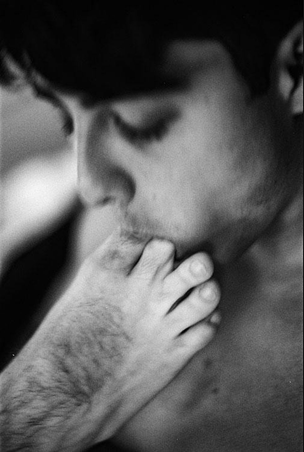 Matt Lambert, 'Foot Face Fuck' (triptych) 2019