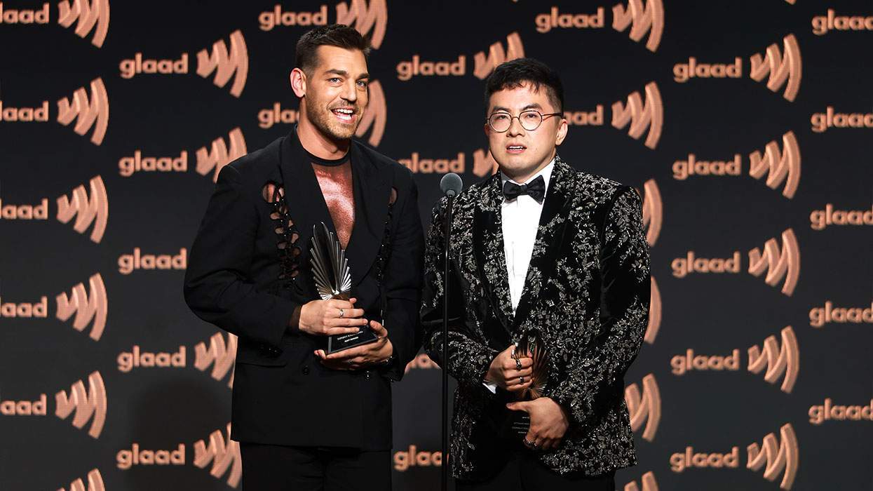 Matt Rogers and Bowen Yang