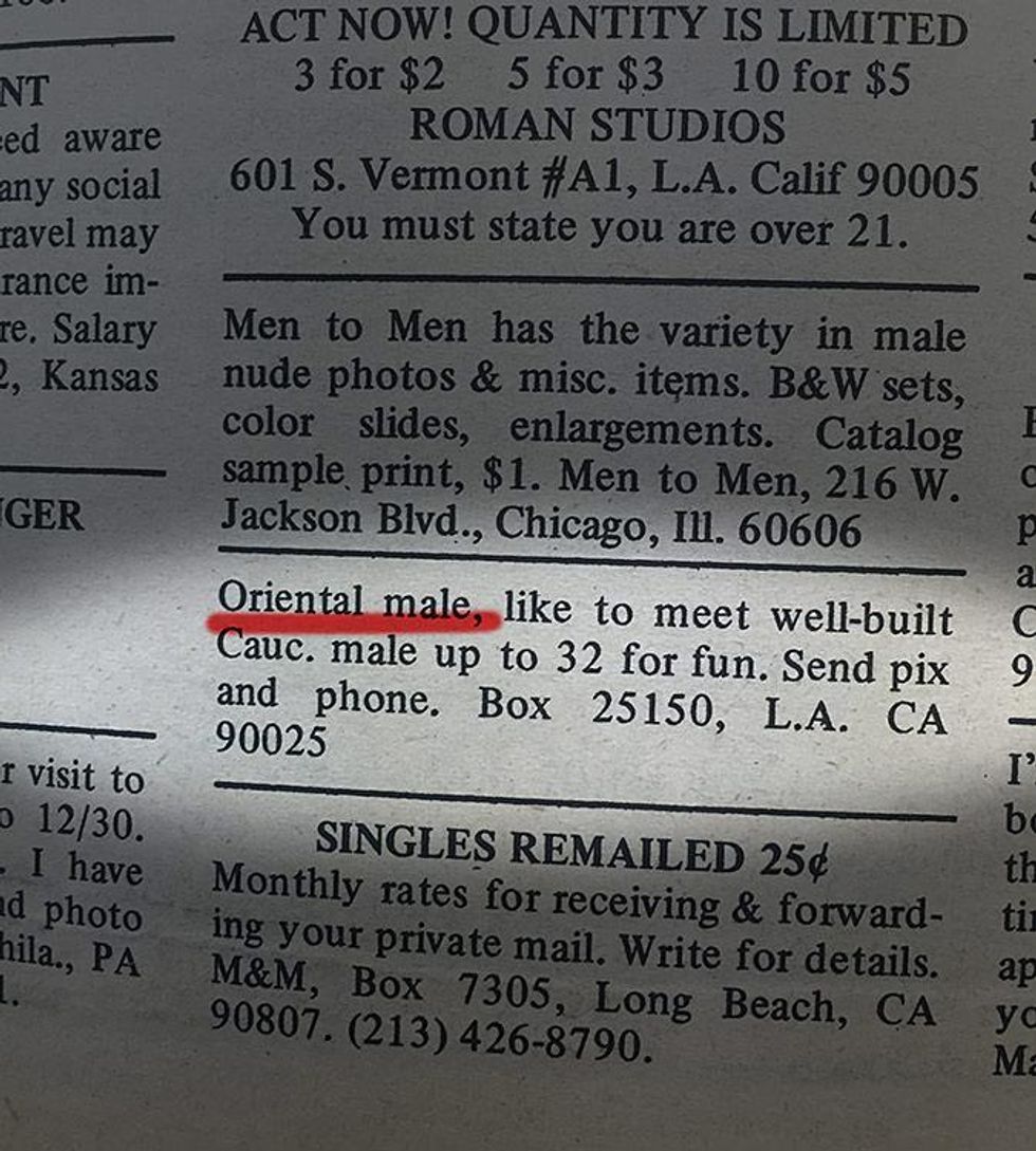 Maybe he's just trying to reclaim the word? October 1969