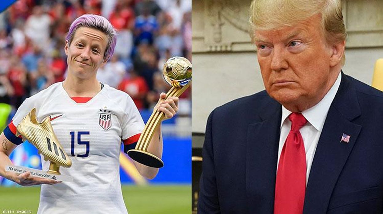 Megan Rapinoe Would Beat Trump in Presidential Match-Up, Poll Says