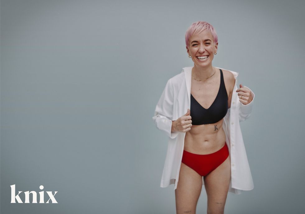 Megan Rapinoe Sport Your Period campaign