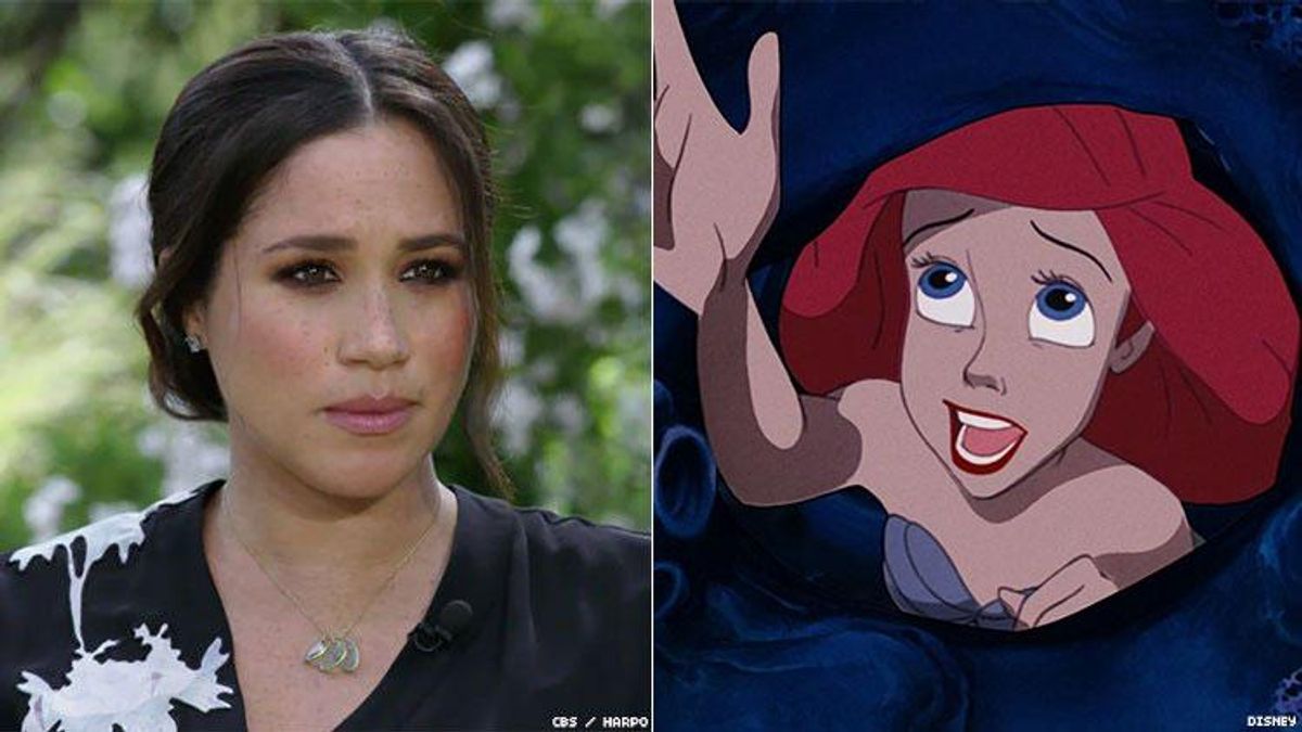 Meghan Markle and Ariel