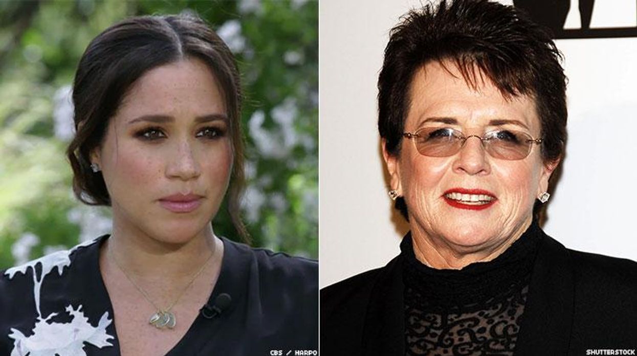 Meghan Markle and Billie Jean King