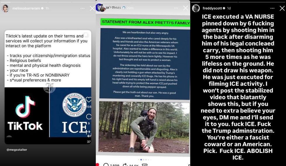 Melissa Barrera; Frank Ocean; Freddy Scott