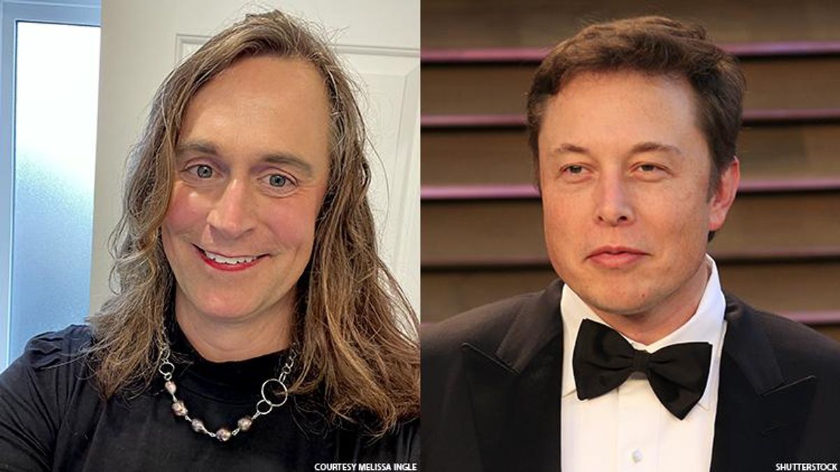 Melissa Ingle and Elon Musk
