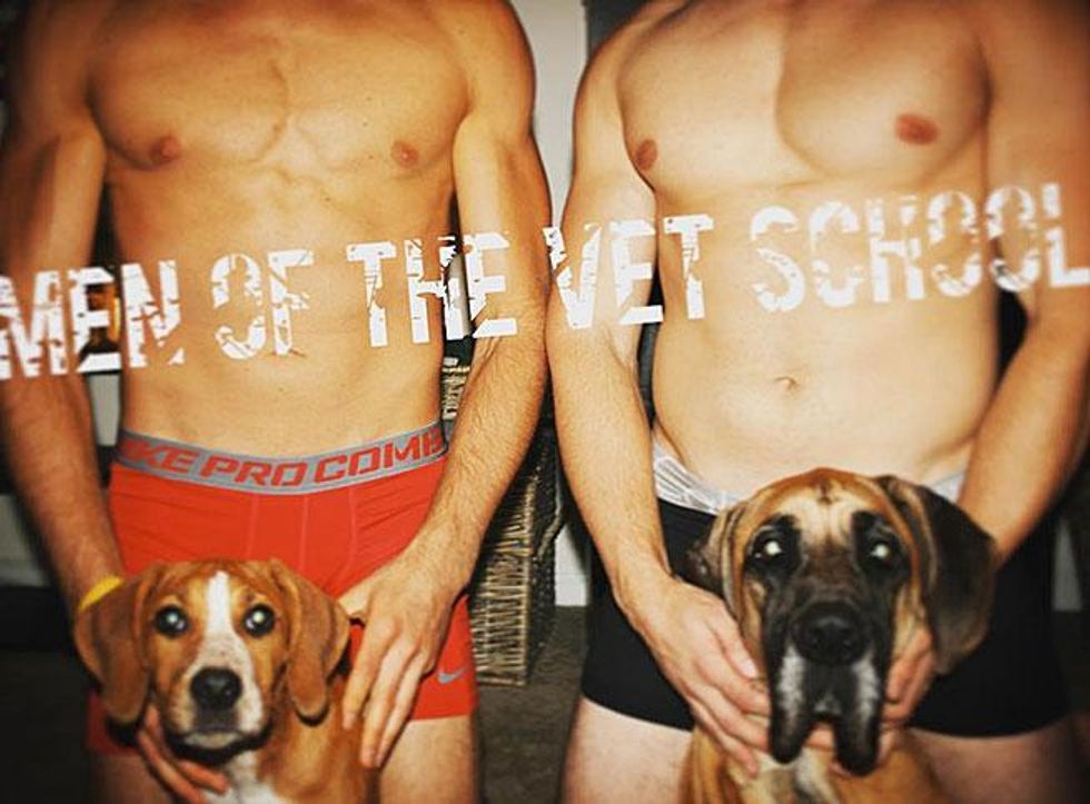 MEN OF THE VET SCHOOL CALENDAR 2016