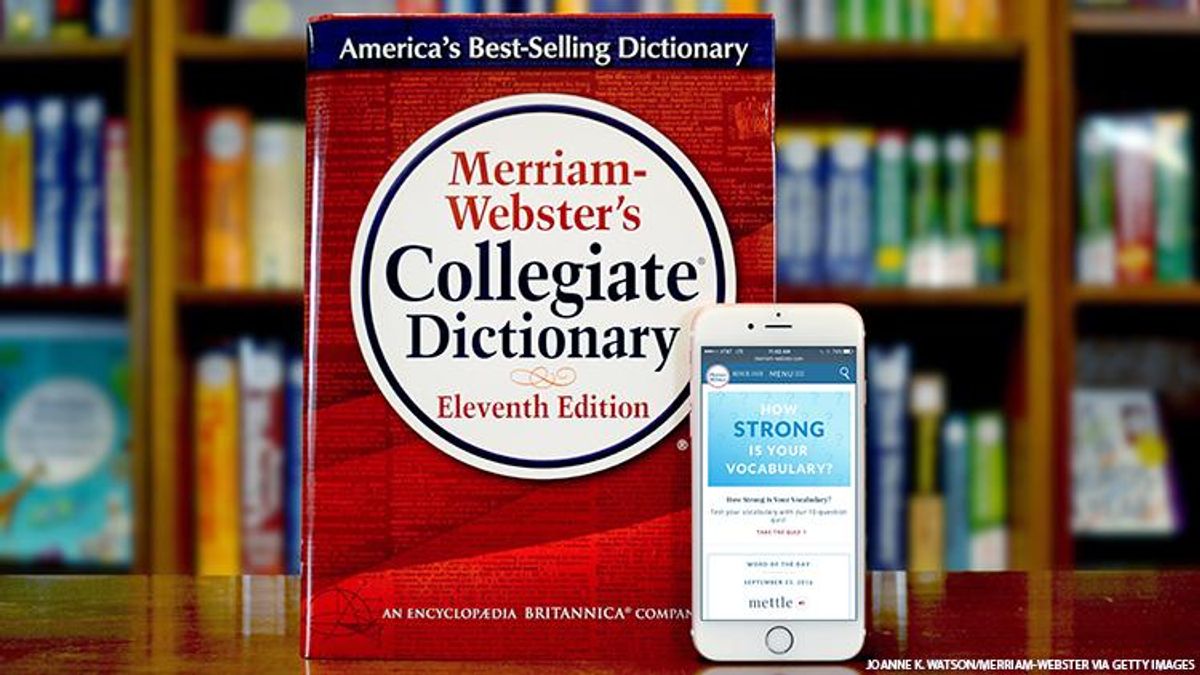 Merriam Webster dictionary