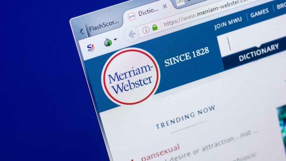 Merriam-Webster website