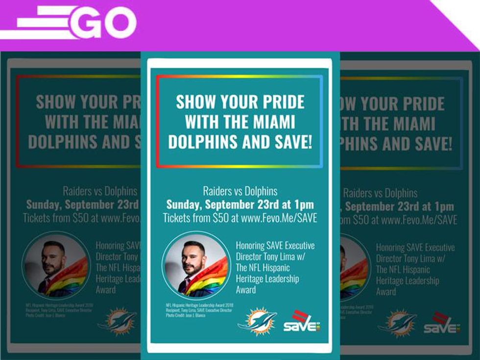 Miami Dolphins Honor Save LGBTQ Leader