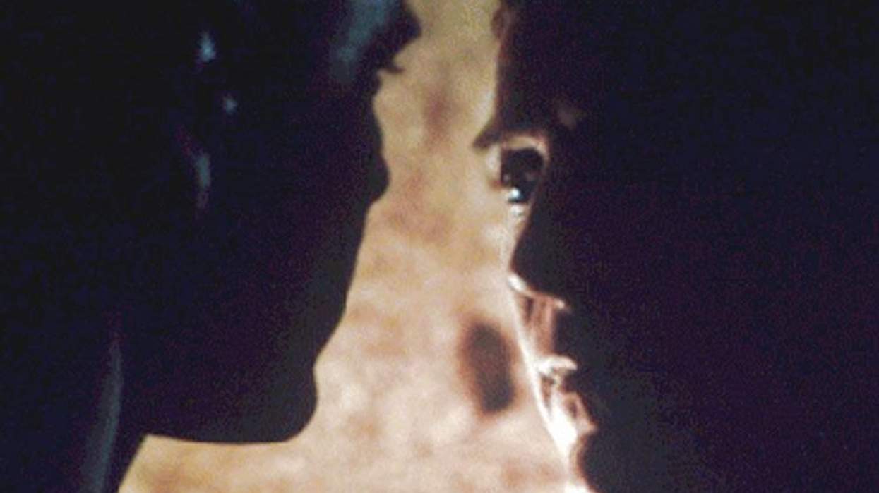 Michael Fassbender kissing himself