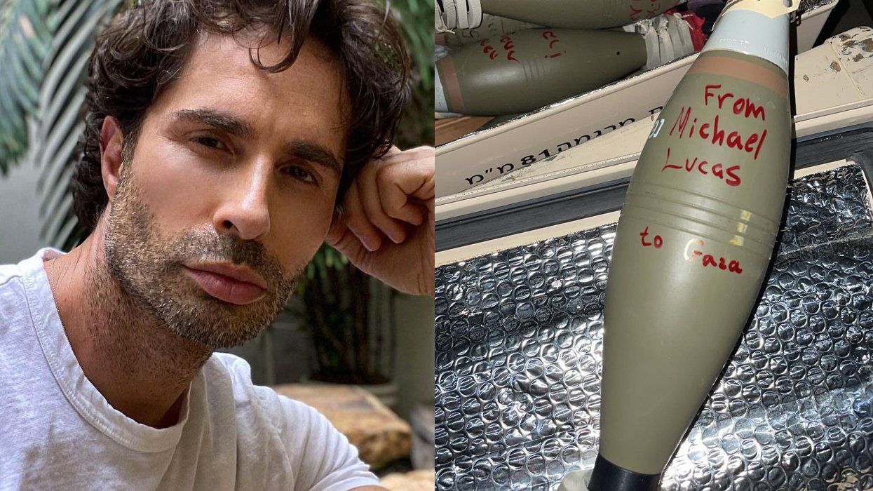 Michael Lucas; gaza bomb
