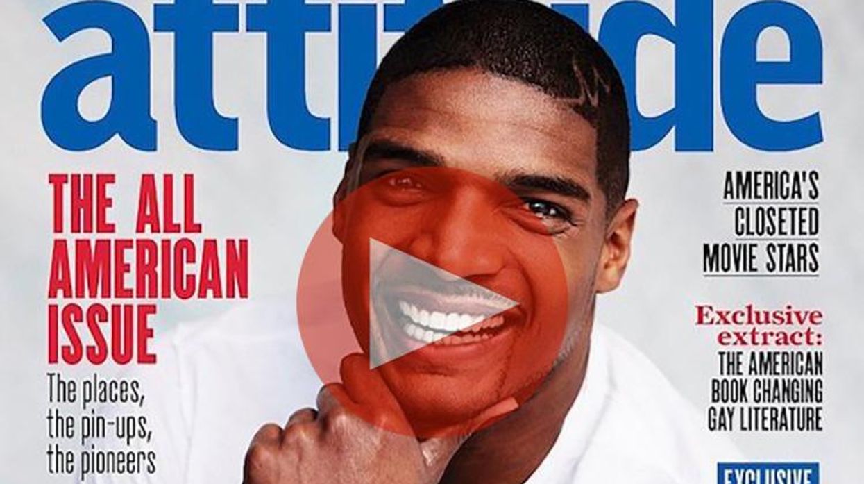 Michael Sam Attitude Cover