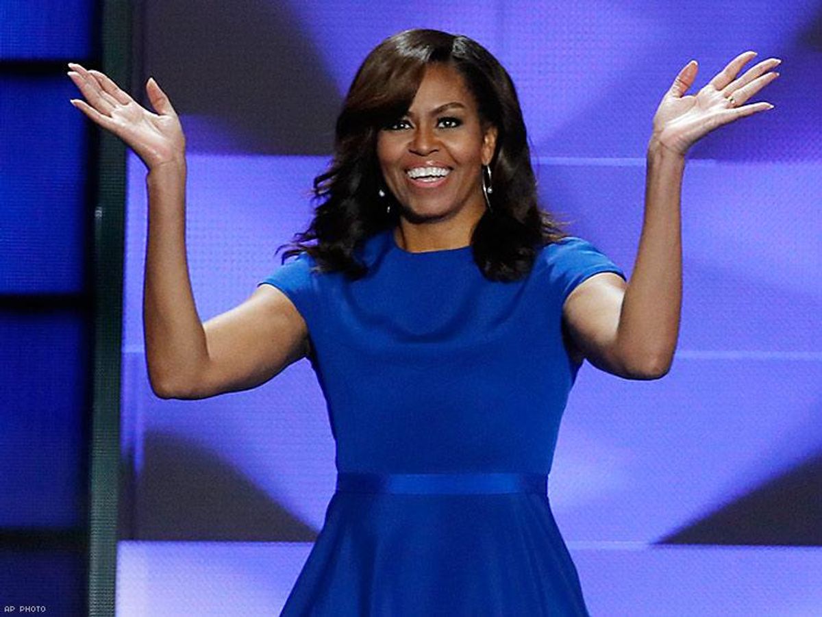 Michelle Obama Counteracts GOP Doom and Gloom 