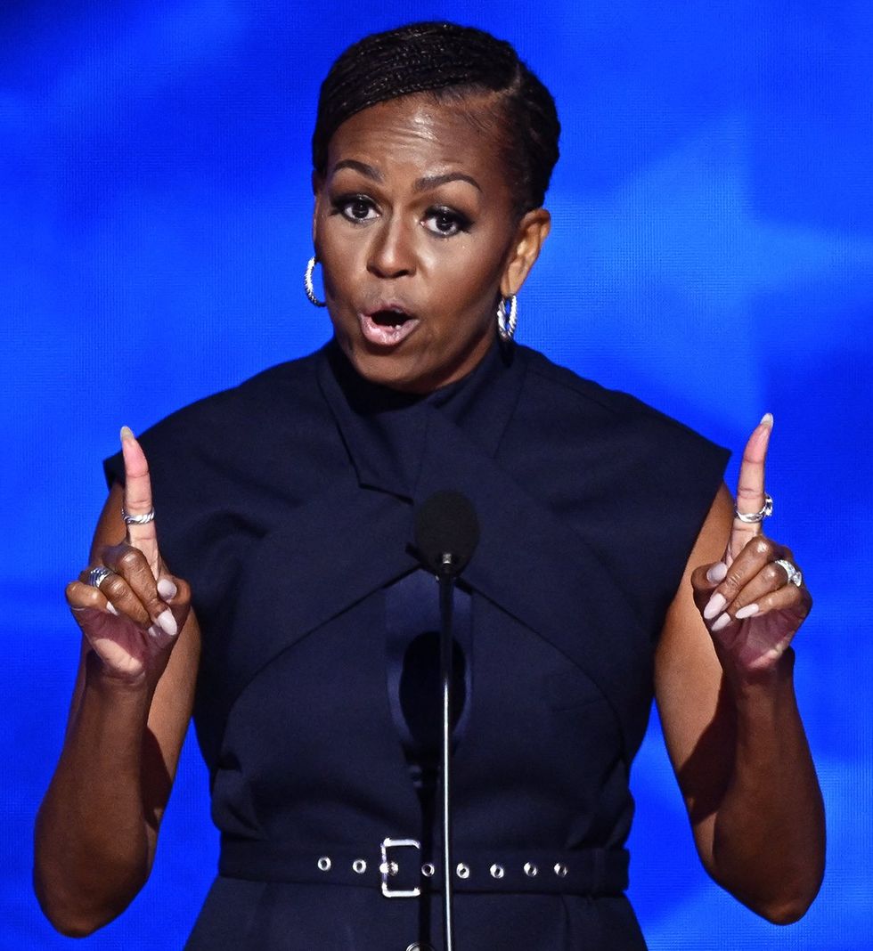 Michelle Obama photo gallery list best quotes moments DNC 2024 democratic national convention