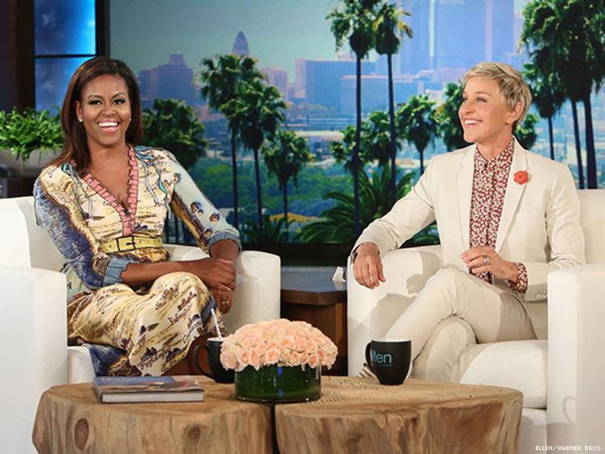 Michelle Obama Tells Ellen 