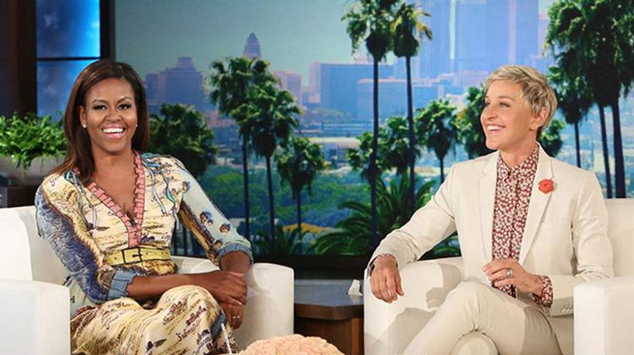 Michelle Obama Tells Ellen