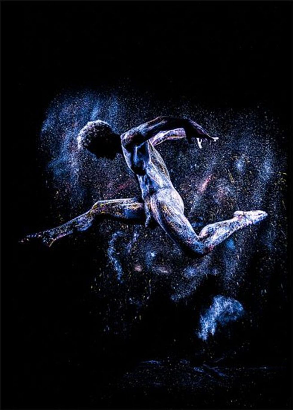 Black Bodies Painted and Photographed Like the Cosmos by Mikael Owunna —  Colossal