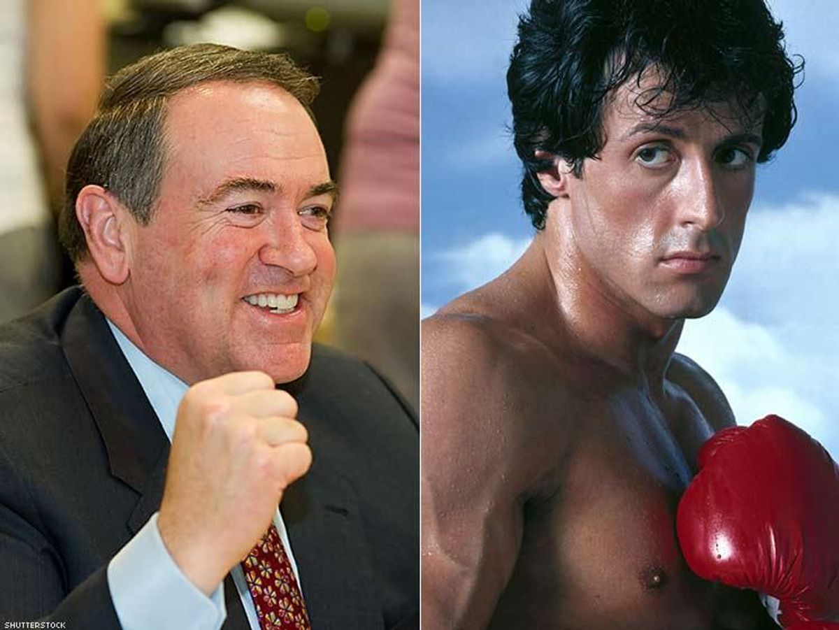 Mike Huckabee Fined $25K for Playing "Eye of the Tiger"