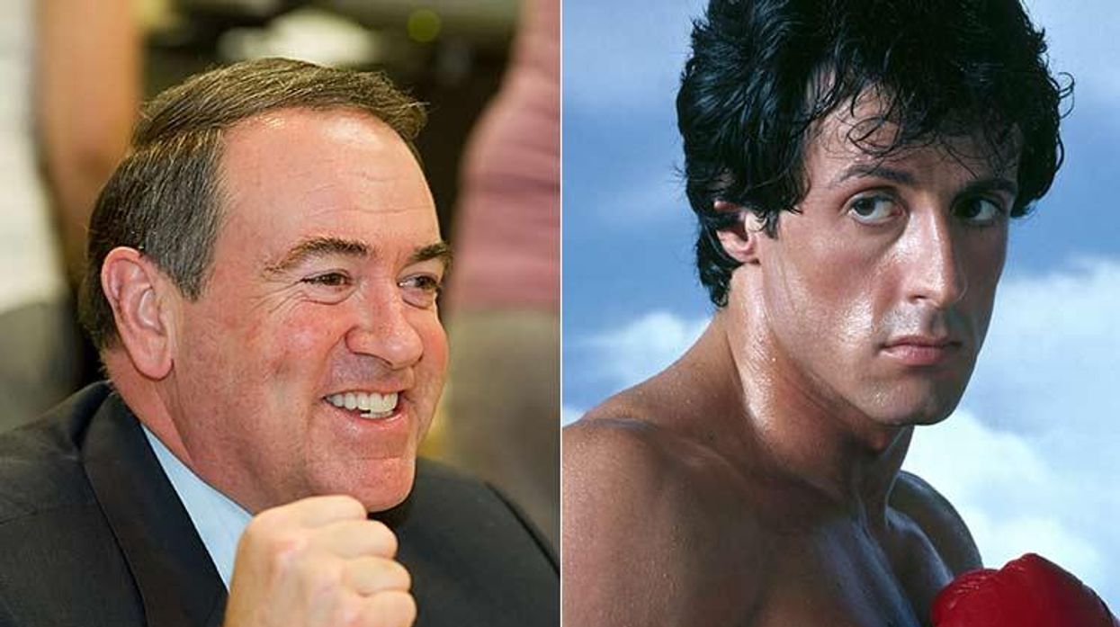 Mike Huckabee Fined $25K for Playing "Eye of the Tiger"