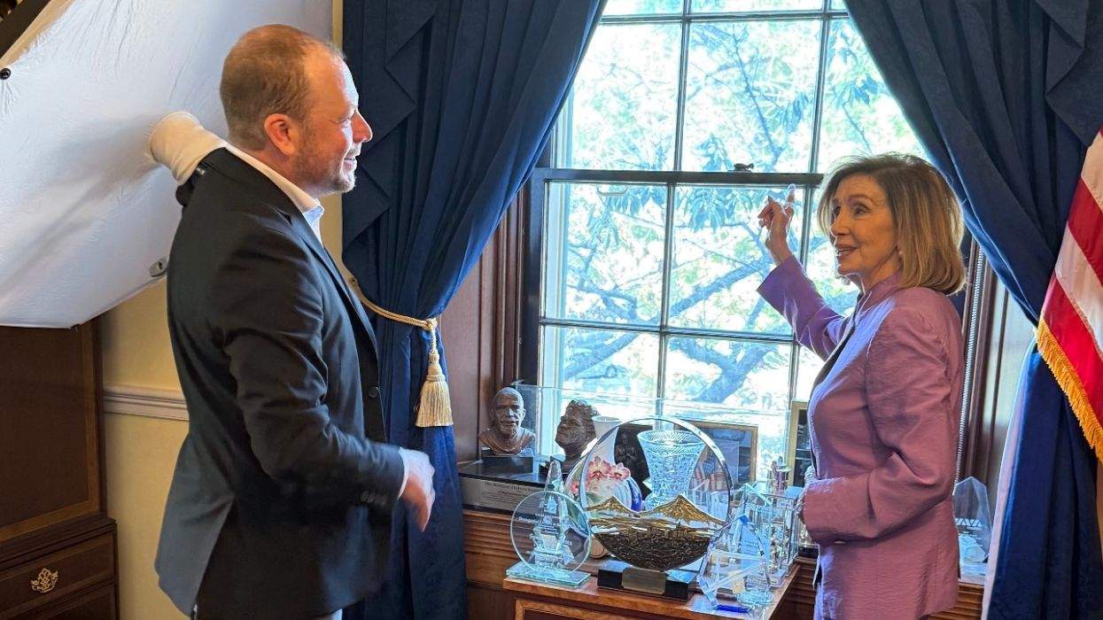 mike nelson and nancy pelosi