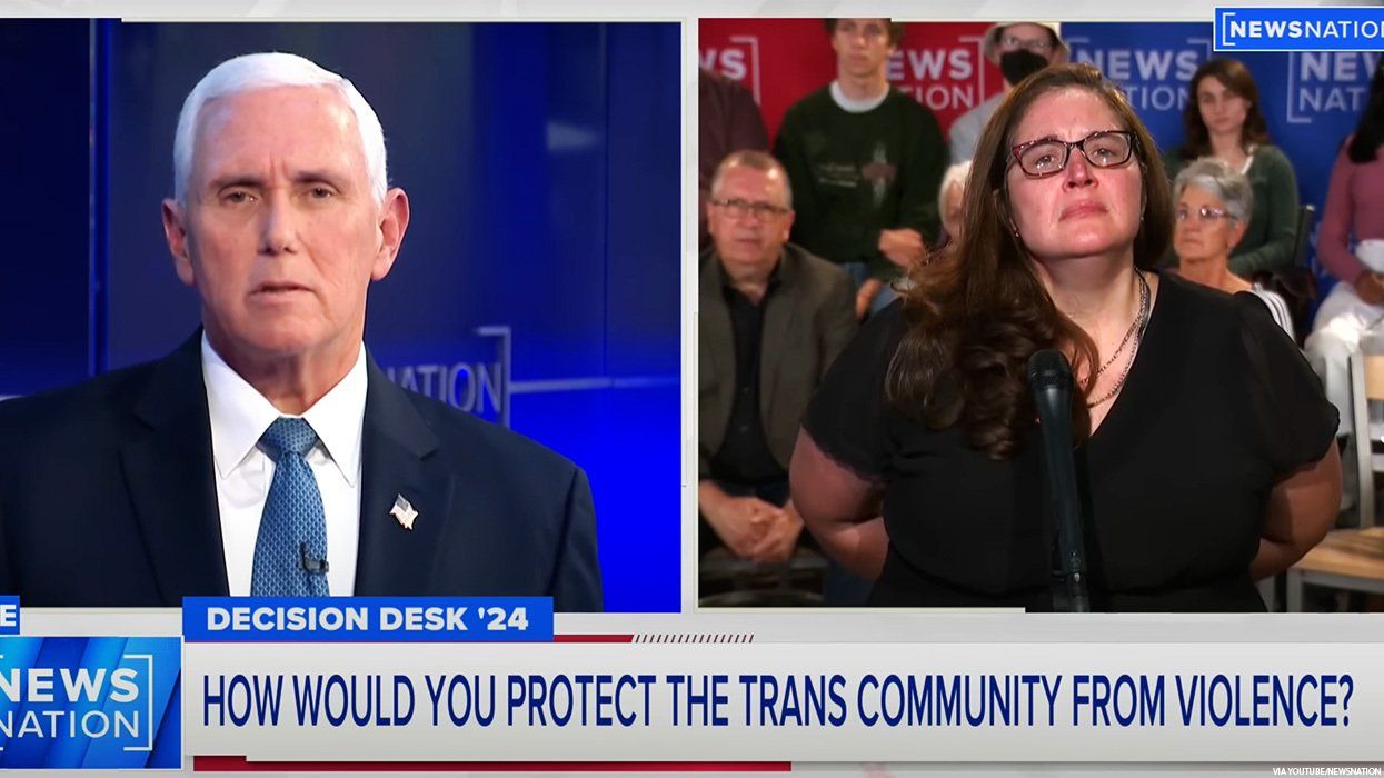 Mike Pence and an Iowa mother