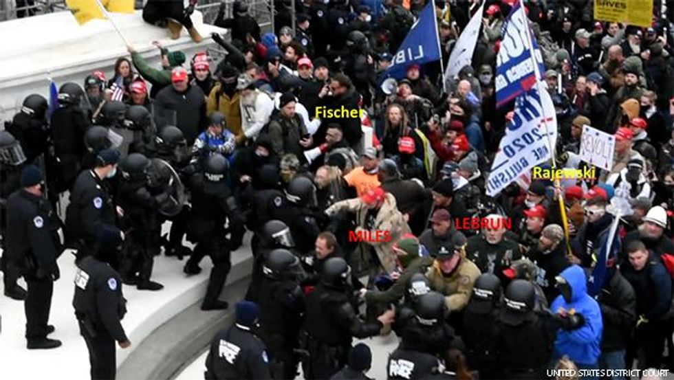 Miles and insurrectionists