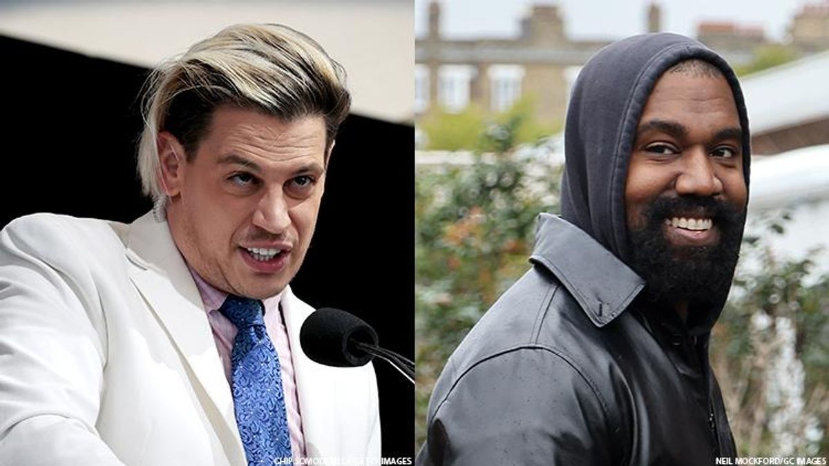 Milo Yiannopoulos and Ye