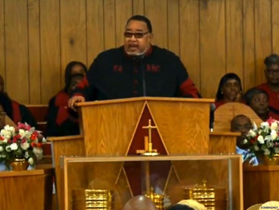 Minister Cancels Funeral for Gay Man