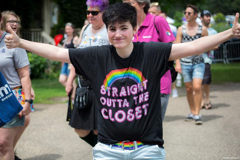 Minneapolis and St.Paul celebrate together at Twin Cities Pride.