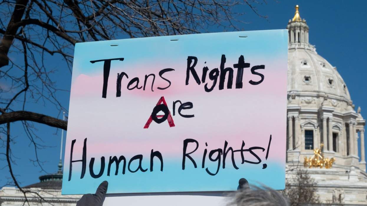 Minnesota trans rights protest 2025