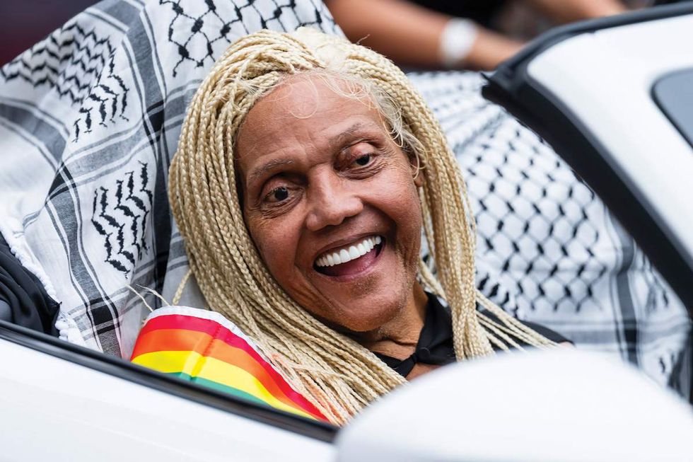 Miss Major as grand marshal at 2024 NYC Pride
