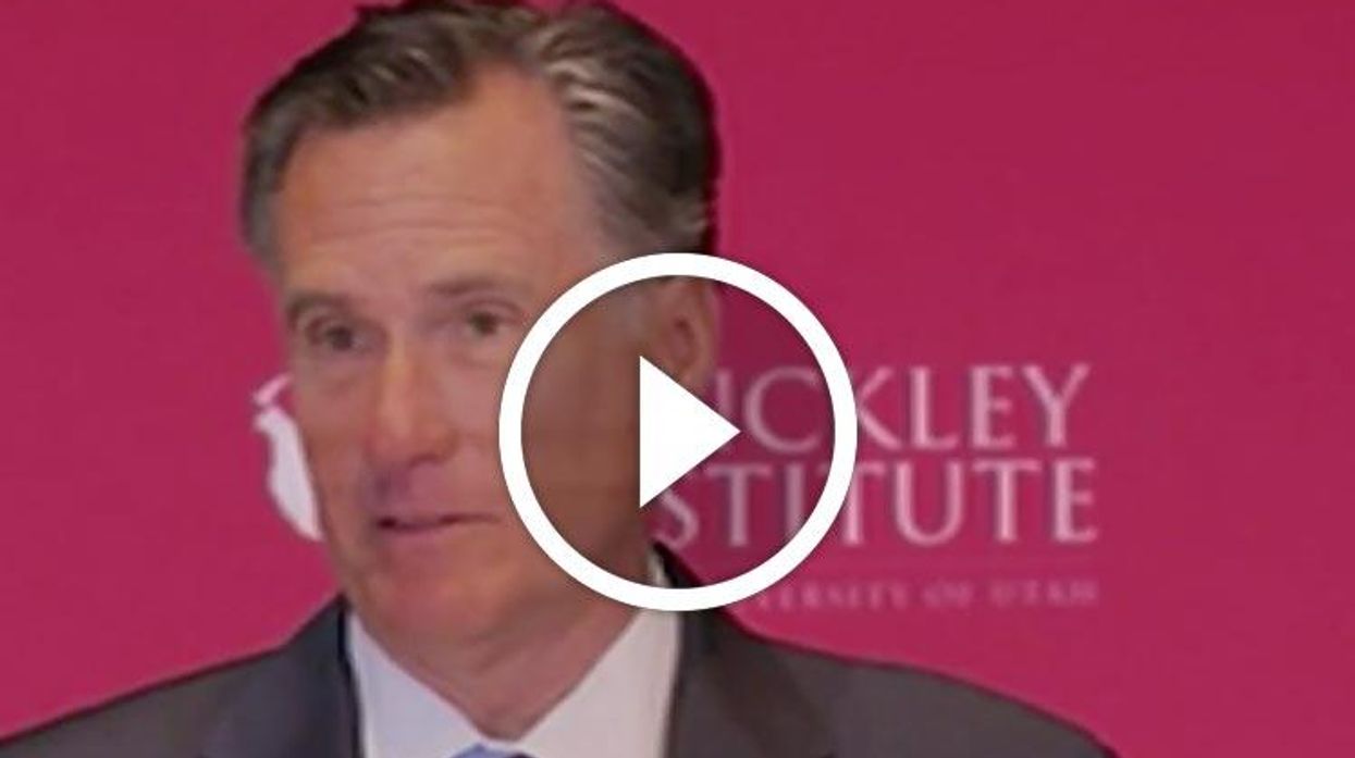 Mitt Romney Wants To Run For Senate in Utah