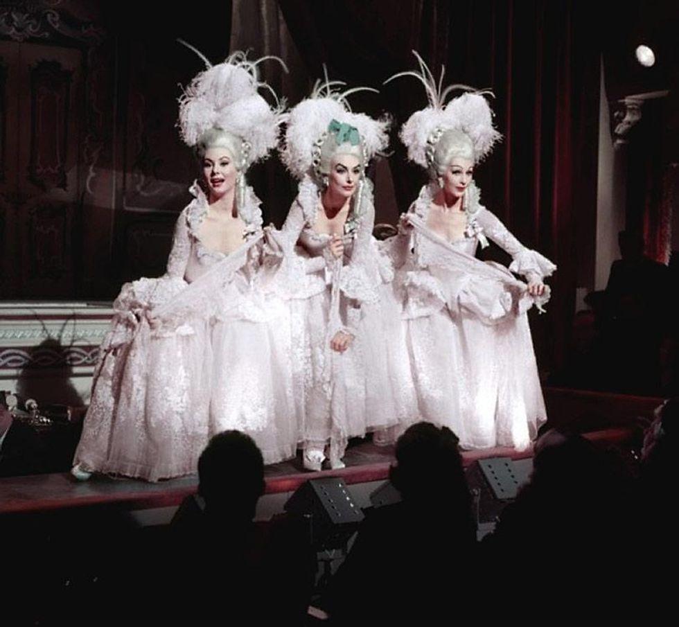 Mitzi Gaynor, Kay Kendall, and Taina Elg in Les Girls