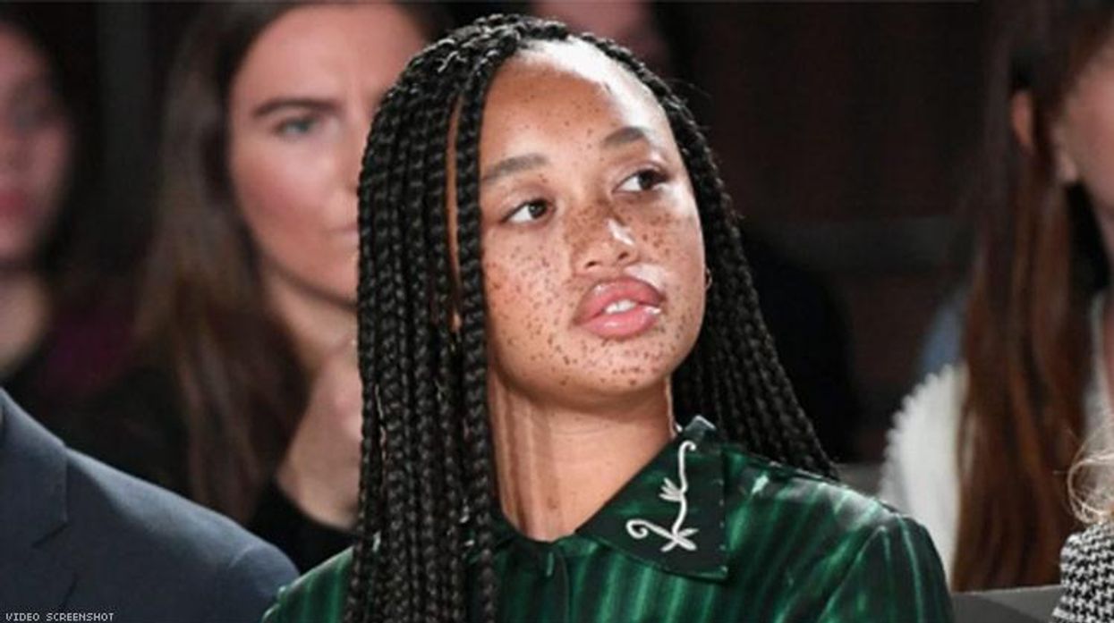 Model Salem Mitchell Fights Back Against "Ghetto" Comments