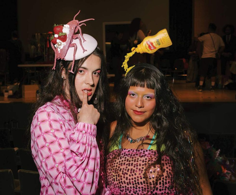 Models wearing Zoe Grenfeld designs