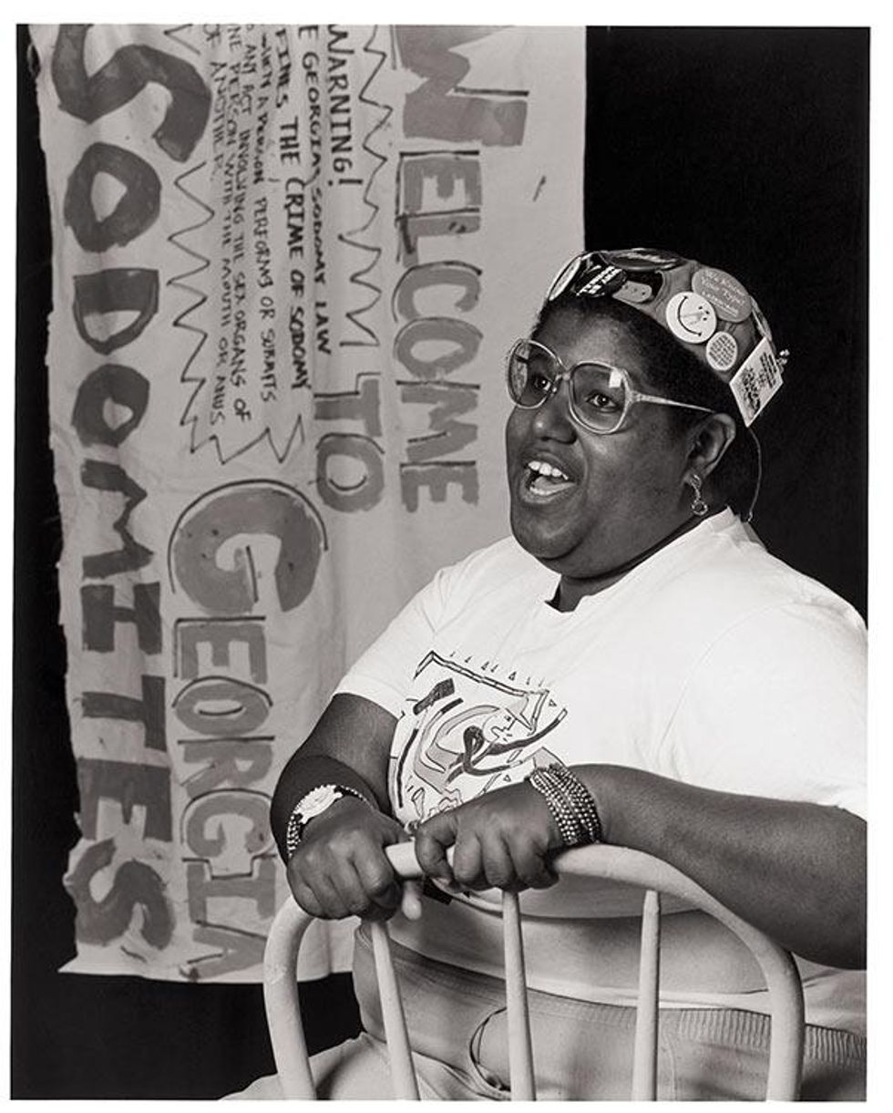 MONA BENNET, ACT UP Atlanta, Atlanta 1992