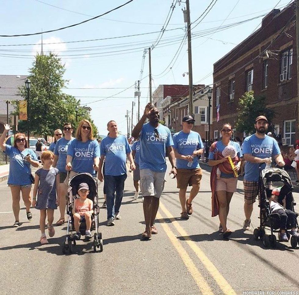 Mondaire Jones campaign event