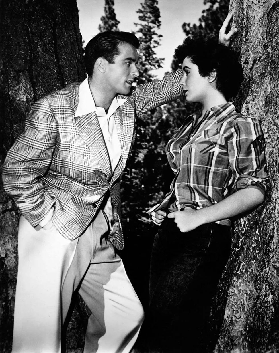 Montgomery Clift Elizabeth Taylor in A Place in the Sun