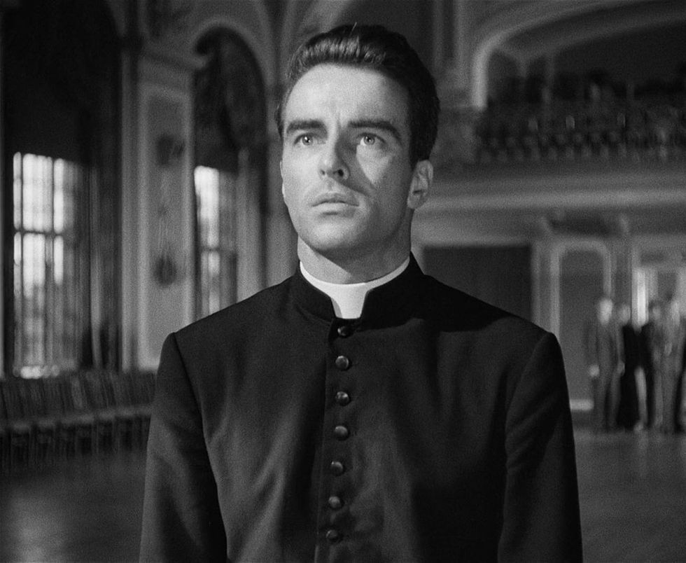 Montgomery Clift in I Confess