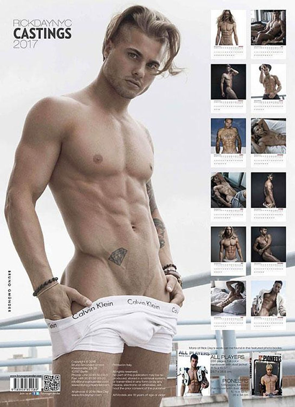 More about the Rick Day Castings 2017 calendar below.