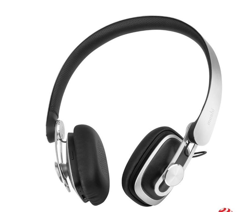 Moshi\u2019s styling Avanti Air Wireless On-Ear Headphones let them share music with friends. ($300, Moshi.com)